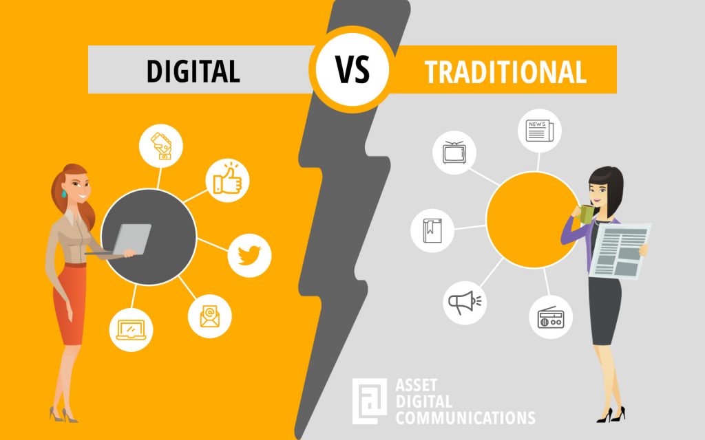 Digital Marketing vs Traditional Marketing